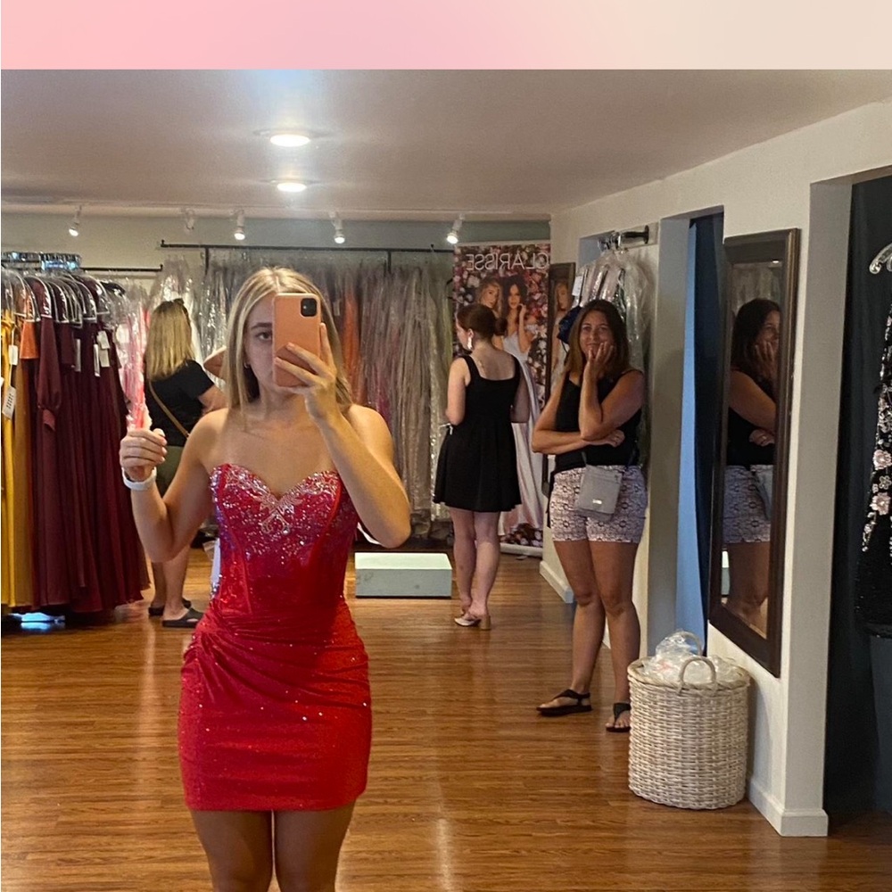Red Homecoming Dress